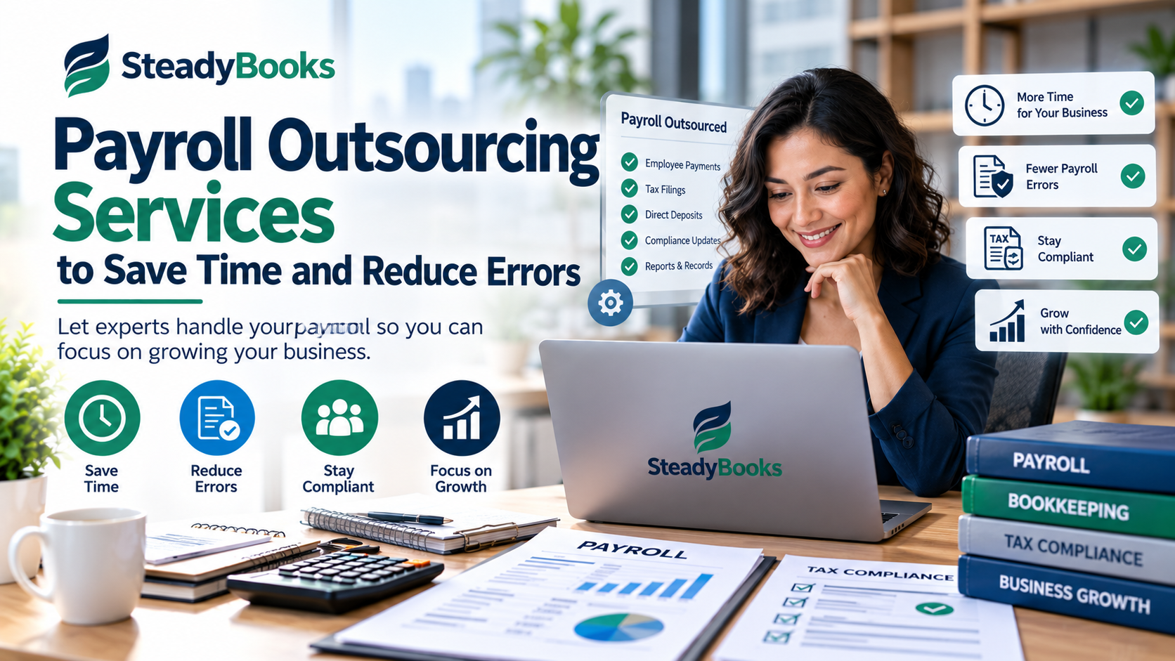 Payroll Outsourcing Services to Save Time and Reduce Errors