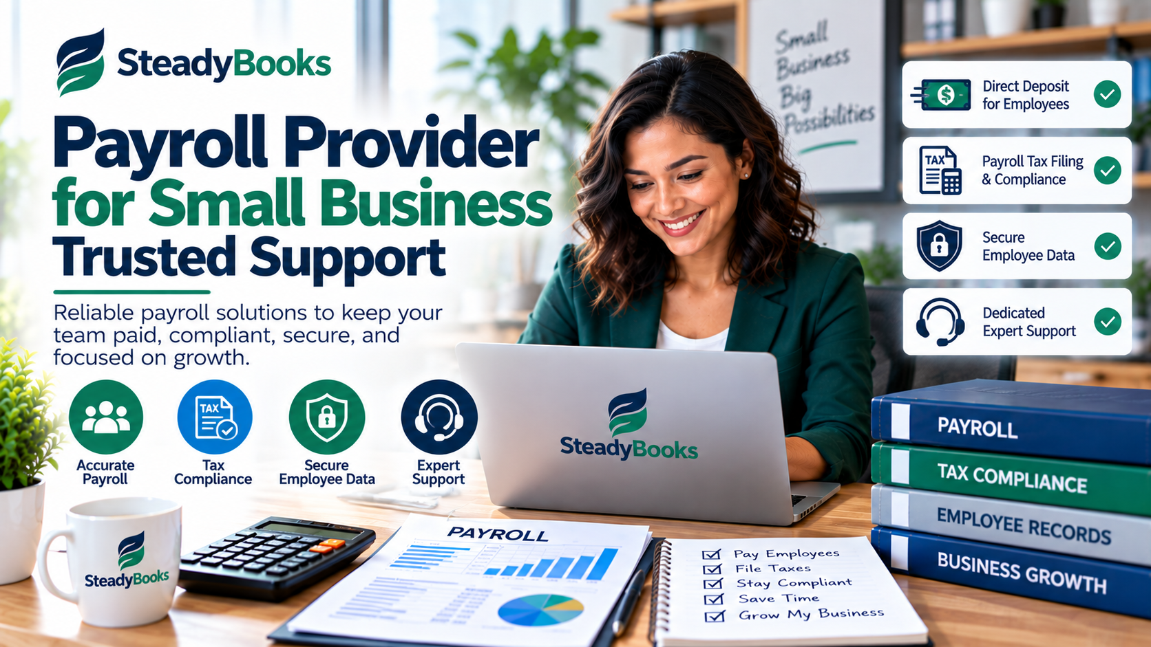 Payroll Provider for Small Business Trusted Support