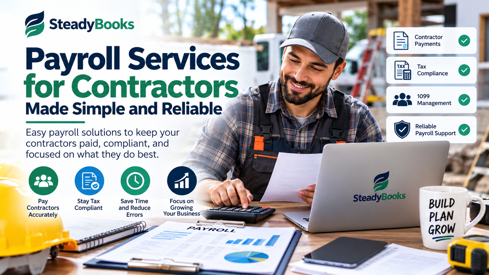 Payroll Services for Contractors Made Simple and Reliable